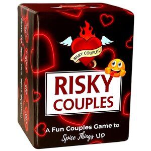 New RISKY COUPLES - Fun Couples Game for Date Night: 150 Spicy Dares & Questions